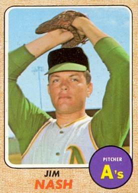 1968 Topps Jim Nash #324 Baseball Card