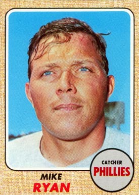 1968 Topps Mike Ryan #306 Baseball Card