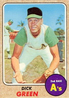 1968 Topps Dick Green #303 Baseball Card