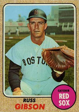 1968 Topps Russ Gibson #297 Baseball Card