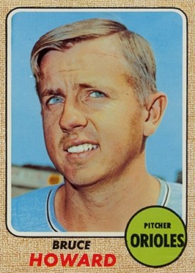 1968 Topps Bruce Howard #293 Baseball Card