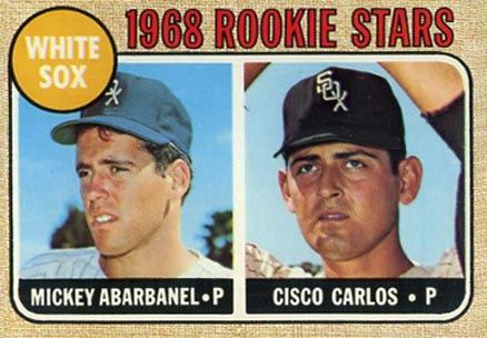 1968 Topps White Sox Rookies #287 Baseball Card