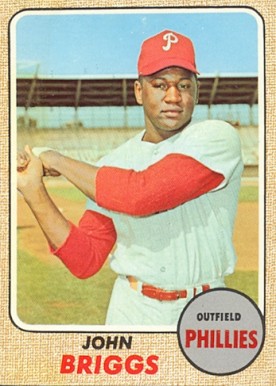 1968 Topps John Briggs #284 Baseball Card