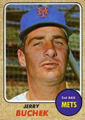 1968 Topps Jerry Buchek #277 Baseball Card