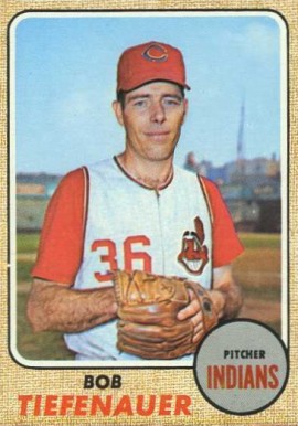 1968 Topps Bob Tiefenauer #269 Baseball Card