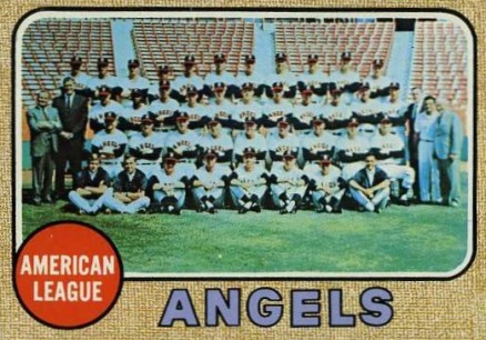 1968 Topps California Angels #252 Baseball Card