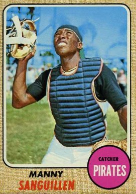 1968 Topps Manny Sanguillen #251 Baseball Card