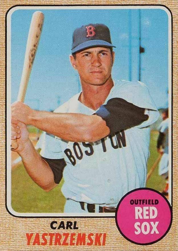 1968 Topps Carl Yastrzemski #250 Baseball Card