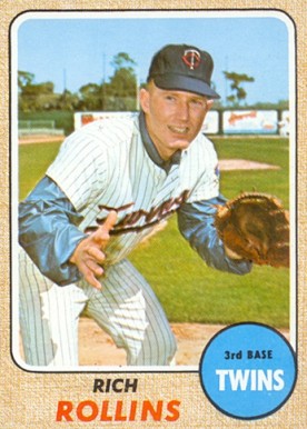 1968 Topps Rich Rollins #243 Baseball Card