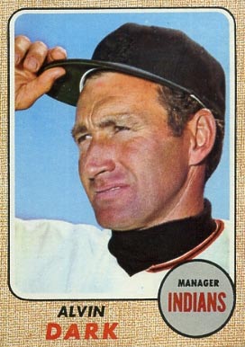1968 Topps Alvin Dark #237 Baseball Card