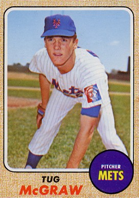 1968 Topps Tug McGraw #236 Baseball Card