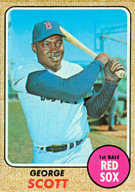 1968 Topps George Scott #233 Baseball Card