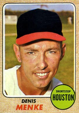 1968 Topps Denis Menke #232 Baseball Card