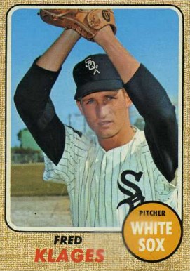 1968 Topps Fred Klages #229 Baseball Card