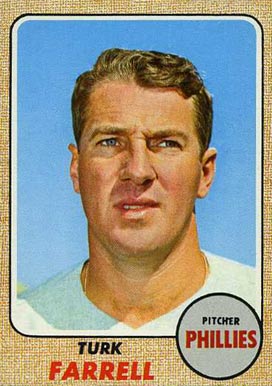 1968 Topps Turk Farrell #217 Baseball Card