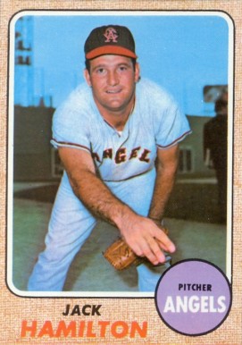 1968 Topps Jack Hamilton #193 Baseball Card