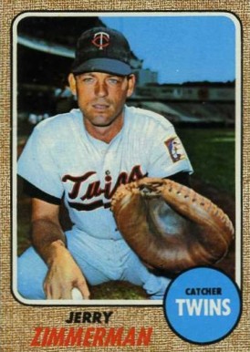 1968 Topps Jerry Zimmerman #181 Baseball Card