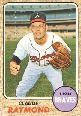 1968 Topps Claude Raymond #166 Baseball Card