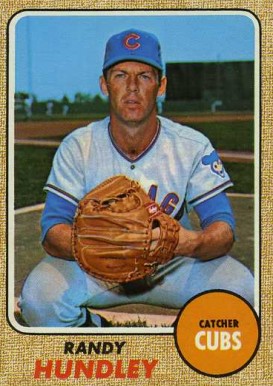 1968 Topps Randy Hundley #136 Baseball Card
