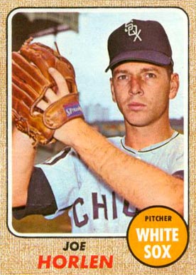1968 Topps Joe Horlen #125 Baseball Card