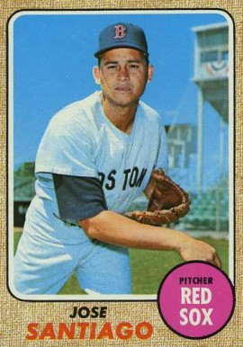 1968 Topps Jose Santiago #123 Baseball Card