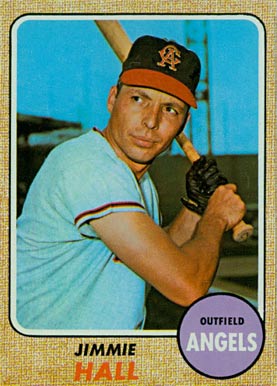 1968 Topps Jimmie Hall #121 Baseball Card