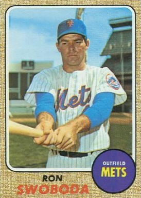 1968 Topps Ron Swoboda #114 Baseball Card