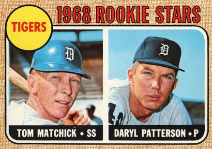 1968 Topps Tigers Rookies #113 Baseball Card