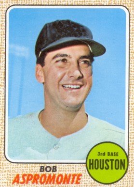 1968 Topps Bob Aspromonte #95 Baseball Card