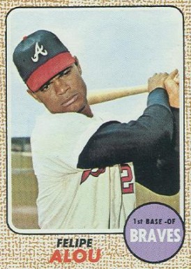 1968 Topps Felipe Alou #55 Baseball Card