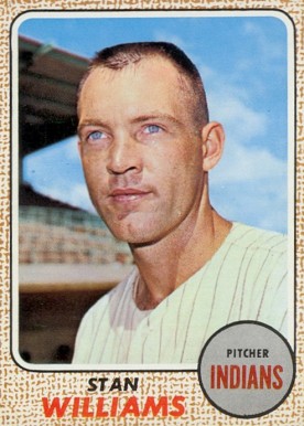 1968 Topps Stan Williams #54 Baseball Card