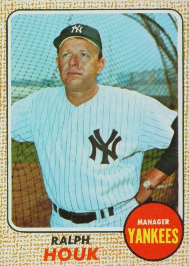 1968 Topps Ralph Houk #47 Baseball Card