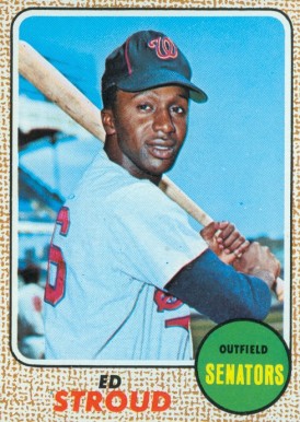 1968 Topps Ed Stroud #31 Baseball Card