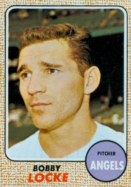 1968 Topps Bobby Locke #24 Baseball Card