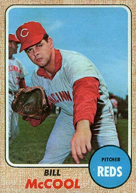 1968 Topps Bill McCool #597 Baseball Card