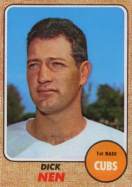 1968 Topps Dick Nen #591 Baseball Card