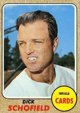 1968 Topps Dick Schofield #588 Baseball Card