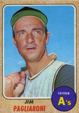 1968 Topps Jim Pagliaroni #586 Baseball Card