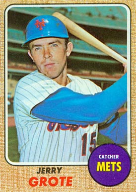 1968 Topps Jerry Grote #582 Baseball Card
