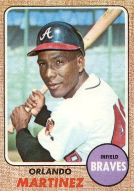 1968 Topps Orlando Martinez #578 Baseball Card