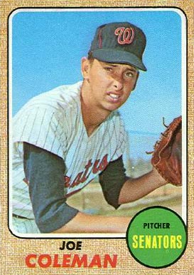 1968 Topps Joe Coleman #573 Baseball Card