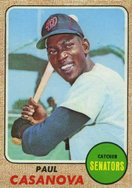 1968 Topps Paul Casanova #560 Baseball Card