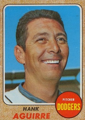 1968 Topps Hank Aguirre #553 Baseball Card