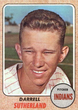 1968 Topps Darrell Sutherland #551 Baseball Card