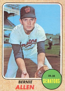 1968 Topps Bernie Allen #548 Baseball Card