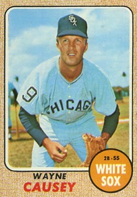 1968 Topps Wayne Causey #522 Baseball Card