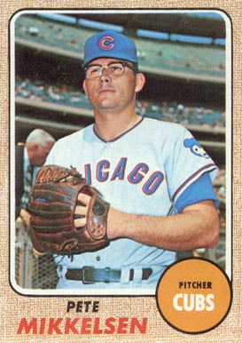 1968 Topps Pete Mikkelsen #516 Baseball Card