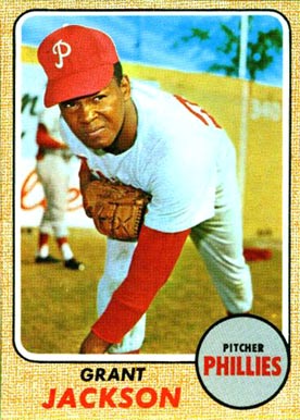 1968 Topps Grant Jackson #512 Baseball Card