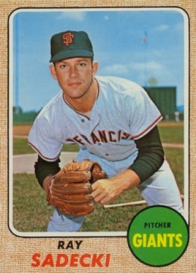 1968 Topps Ray Sadecki #494 Baseball Card