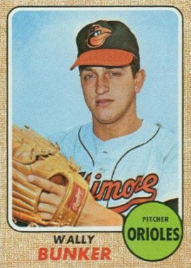 1968 Topps Wally Bunker #489 Baseball Card
